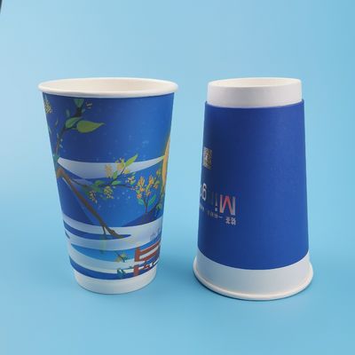 Eco 우호적 14Oz 재사용할 수 있는 대나무 섬유 커피컵