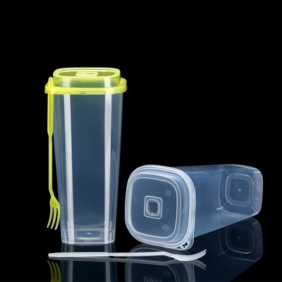 LID 22 온스 버블 찻잔 커스텀 로고와 케케묵은 버릴 수 있는 플라스틱 컵
