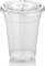 투명한 16 항공 회사 코드 경성 플라스틱은 밀짚 일회용 커피 컵으로 잔 모양으로 만듭니다