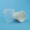 BPA 무료 PP 15Oz 재사용할 수 있는 플라스틱 차 커피 설탕 양철통