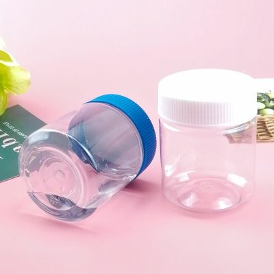 170g 땅콩 버터 투명한 식품 그레이드 플라스틱은 스크린 인쇄를 진동시킵니다